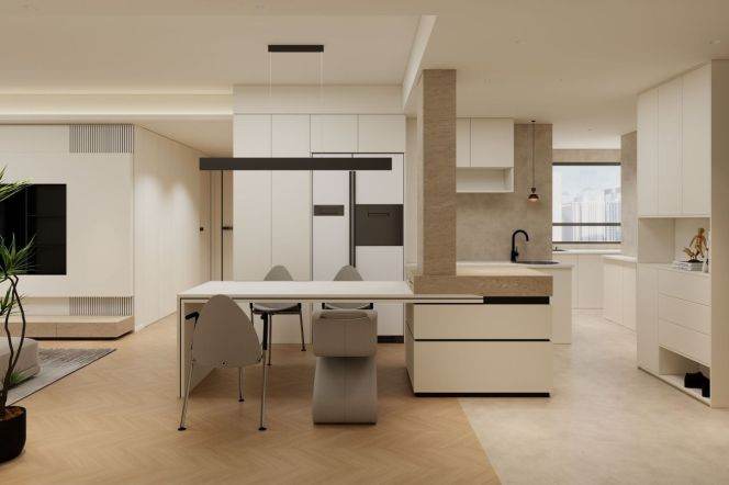 brand new 3brs floor heating brand new furniture near SCIS ,YCIS  in Gubei 26.5K 