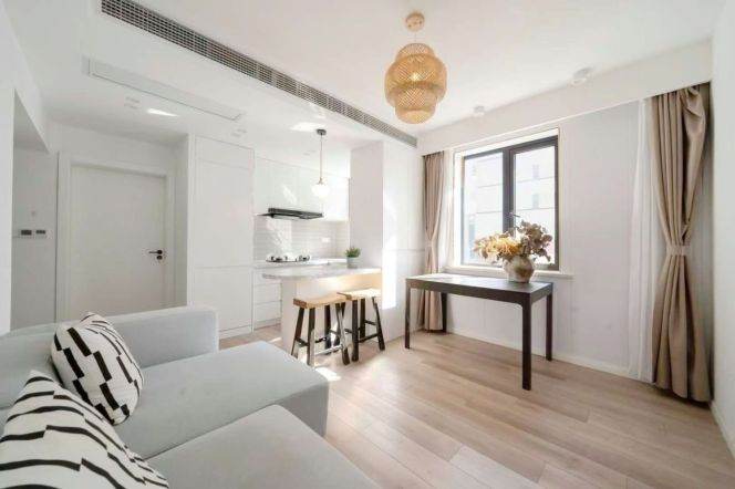 Modern Zheng'ning Rd Highrise 1BR with Nice View/Floorheating 12.5K