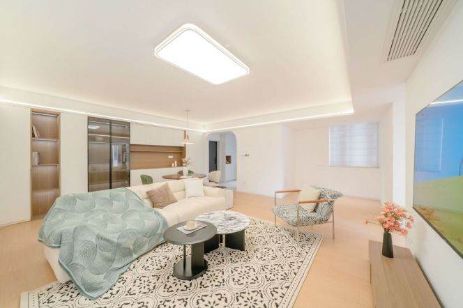 Modern Highrise 2+1BR NR Jiaotong University with View/Floorheating 16K 