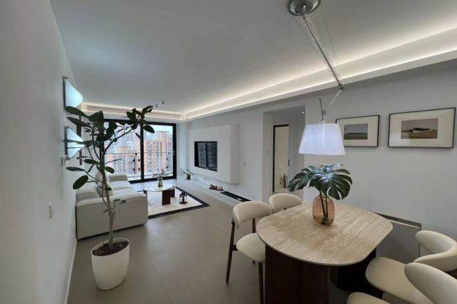 modern 2brs floor heating open balcony nice view in Xujiahui only 19K