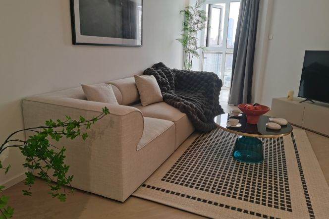 Modern 3brs with floor heating  belong to Jing an temple