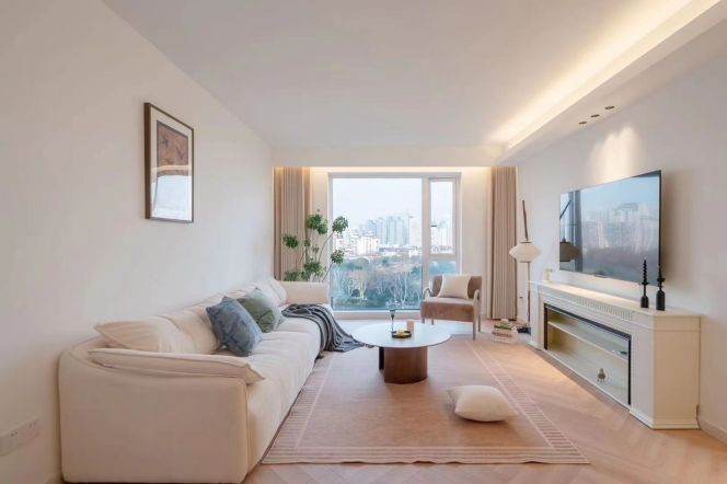 modern 3brs floor heating modern furniture nice park view near Zhong shan park line 2,3,4