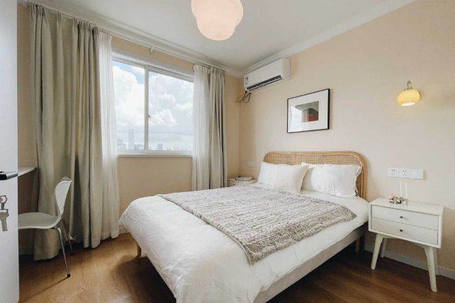 Cozy high-rise 2BRS w elevator near Changqing rd line 7/13