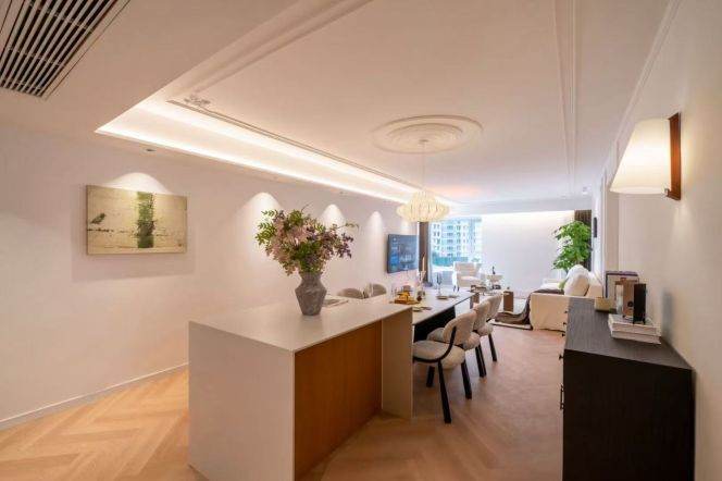 modern 2bedrooms floor heating modern furniture near line 2,11 only 22K