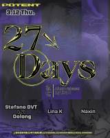 Lina K: 27 Days Album Release Party (Techno, House, Electro) 