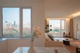 modern 3brs floor heating modern furniture nice park view near Zhong shan park line 2,3,4