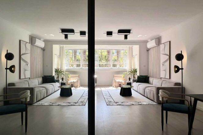 Hongqiao rd 2BR 2LR@L3/4/10,spacious&modern/big living room/brand furniture