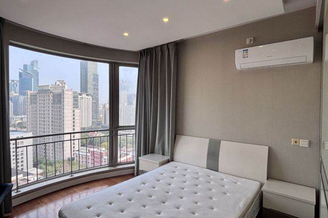 1bedroom 1Bath Apt/Spacious/L7 Changping Rd/ Jing'an Temple/Good View