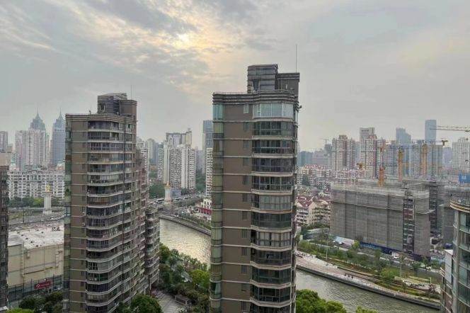 modern big 3brs floor heating open balcony nice view beside Su zhou river line13,14 