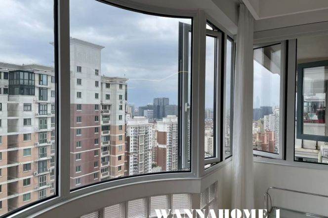 Great Compound+Modern&Spacious 2Bdrs 1Bath Apt+L2/3/4 Zhong Shan Park+Awesome View