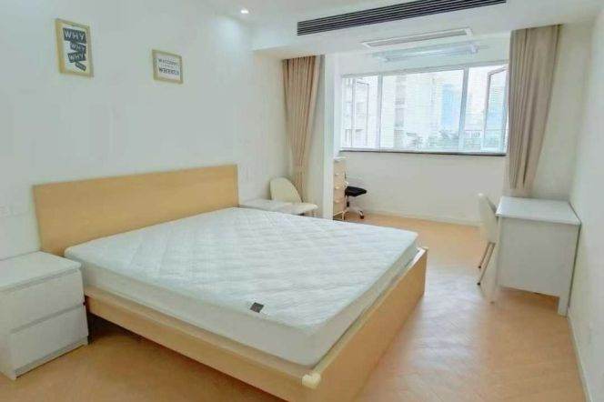 jing'an temple elevator 1BR/big living room@L2/7/14