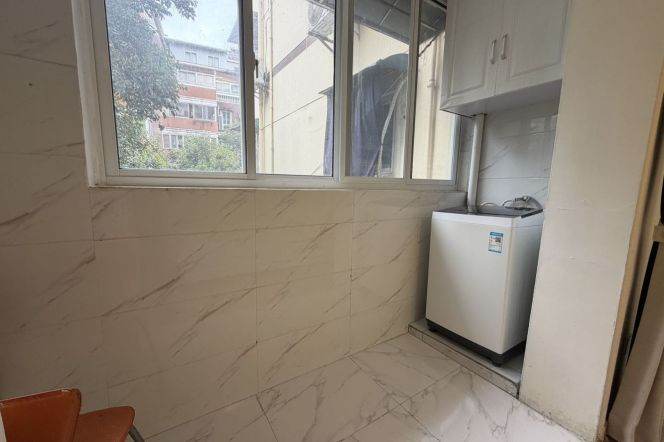 Newly Renovated 1BR Apartment | 3rd Floor with Private Balcony | Right by Zhenping Rd Metro