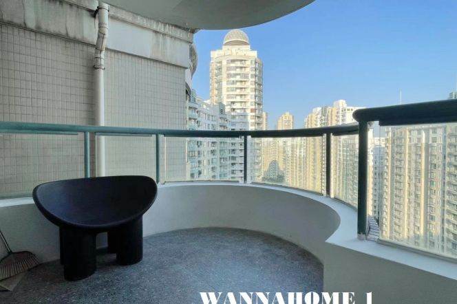 Open Balcony+Spacious&Bright 3Bdrs 2Baths Apt+L13 Wu Ning Rd+Great Compound+Awesome View