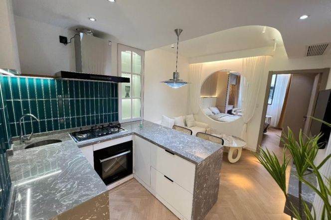  Modern 1br old apt nr Jiangsu Rd &Wuding Rd   L2/11/14