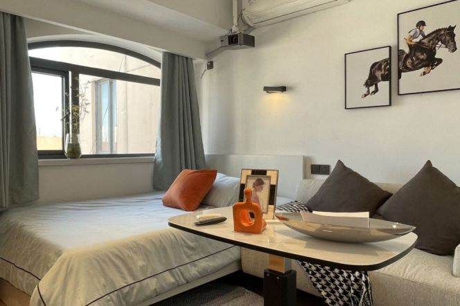 Modern&Cozy Elevator 1Bdr 1Bath Apt+Jing An Temple Metro+Large Closet