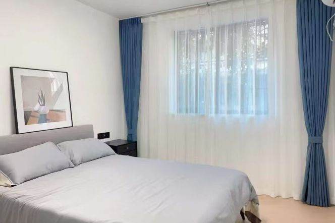 Patio one bedroom Apt+central AC+oven+dryer@L4/10Hongqiao Rd