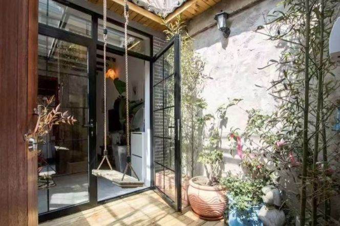 Nice yard 1Br/1Lr/1Bt apt nr South shanxi rd,M1/9/10/12