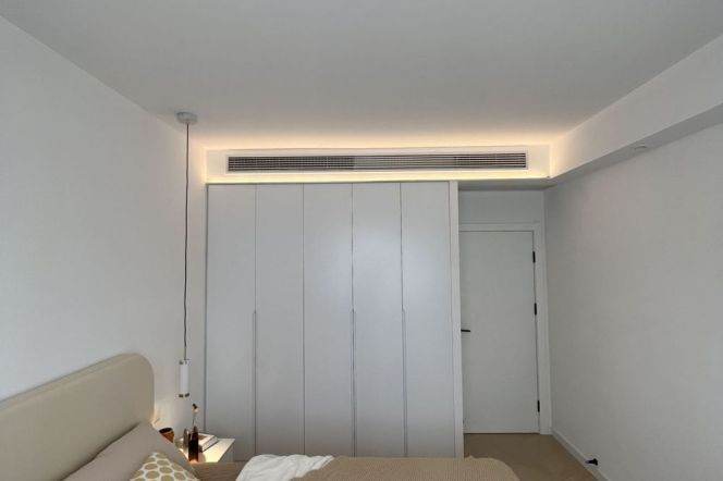 Newly Renovated 2BR in Putuo | 2mins to Changshou Rd Metro | Floor Heating & Modern Design