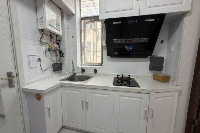 Newly Renovated 1BR Apartment | 3rd Floor with Private Balcony | Right by Zhenping Rd Metro