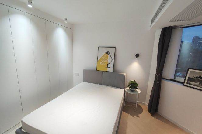 1 Br with Open Balcony/Floor Heating/Central ac/Dish washer, 80 sqm @ Hanzhong metro L12