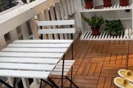 Nice balcony 1Br/1Lr/1Bt apt nr South shanxi rd,M1/10/12/13