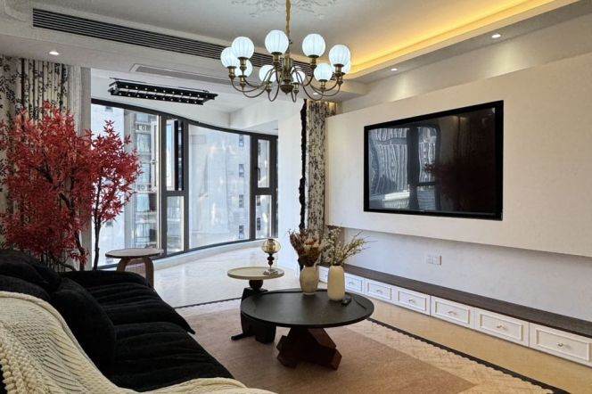 Huge balcony 2Br-2bathr | Suzhou Creek | Jiangning rd Mt L13 | Modern 2Br 130Sqm