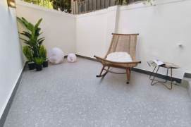 Private Garden 2Beds New Apartment@Jinjiang Park/Metro 1