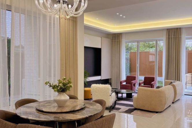 6br, Villa, floor heating, Big garden, three-story,modern, 54k