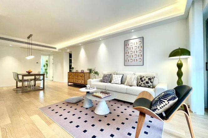 Changping Rd metro/3br2bt/central AC/floor heat/free club/tennis court/pool