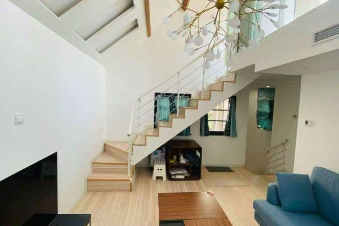 Private Garden Townhouse 2BR 2BA Next to Shanghai Library  