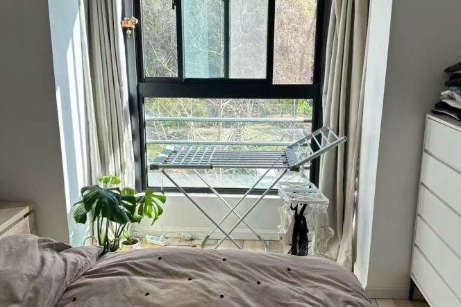 Nice balcony 1Br/1Lr/1Bt apt nr Zhongtan rd,M3/4