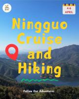 [3 Day Trip: Ningguo] Bamboo Forest Hike & Sunset Cruise with Your Pup