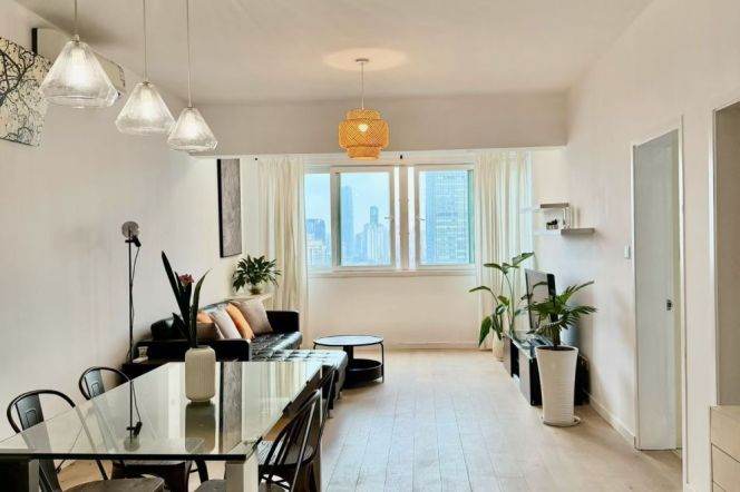 High-rise 2br with good daylight near iapm,metro L1/10/12 South Shanxi Road St.