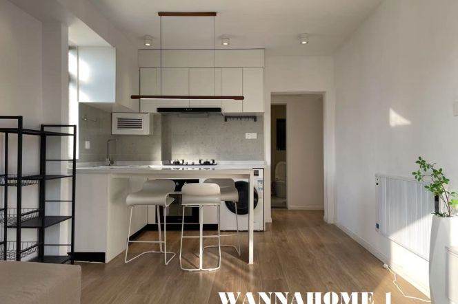 Spacious&Modern&Really Bright  Elevator 1Bdr 1Bath Apt+L2/11 Jiang Su Rd+Large Closets