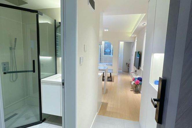 Spacious & Modern 1 br in ChangNing. easy to L 2/11 JiangSu Rd S. 