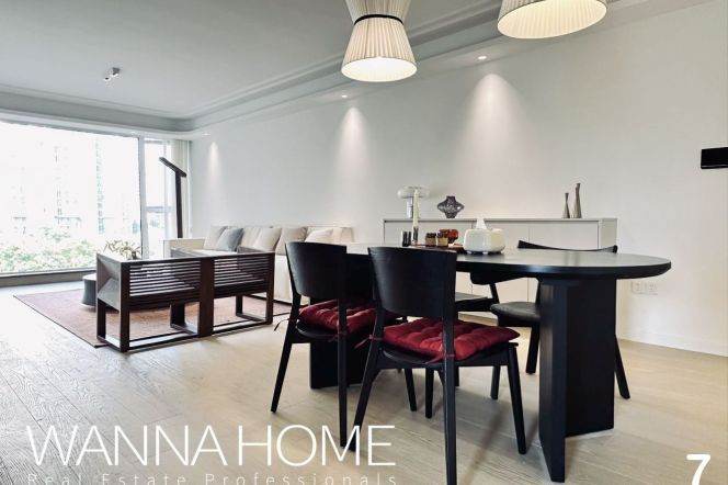 Forest Compound/Line 3/4/7 MT/Suzhou Creek/Elevator/Open Balcony/Bathtub/Large Storages/Cozy3br2bt