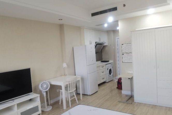 1Studio with elevator near line 7 and Shanghai University can long and short lease