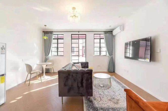 Bright 1Br Garden House w. Balcony Quiet compound