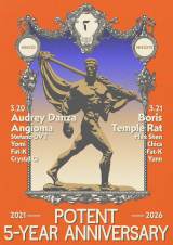 Potent Five-Year Anniversary Night 2: Boris & Temple Rat (Techno)