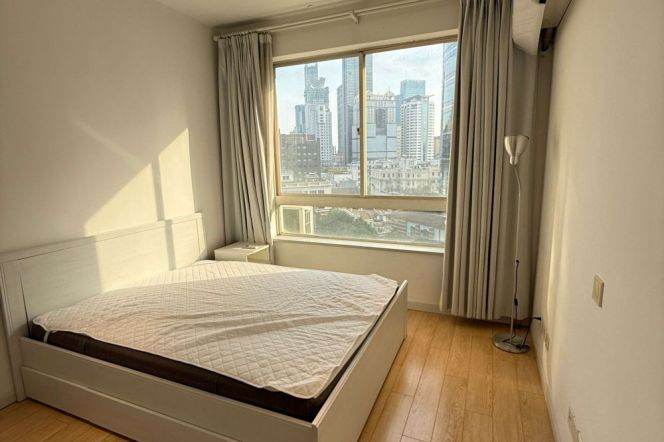 Spacious&Bright&Modern 1Bdr 1Bath Apt+ Good View+Open Balcony+Jing An Temple