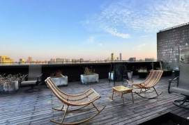 2 Brs, 1 Living room with Terrace, 170 sqm, Floor Heating @ Jiangsu metro L2&11