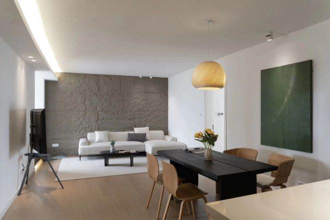 modern 2brs floor heating modern furniture nice view near line 8,9 and Xintiandi 