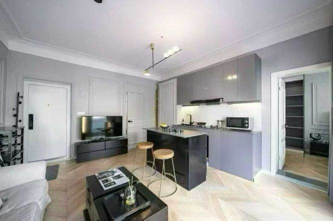 Urumqi/Anfu rd decent large 1br/2lv/1bt apt with terrace; L1/7