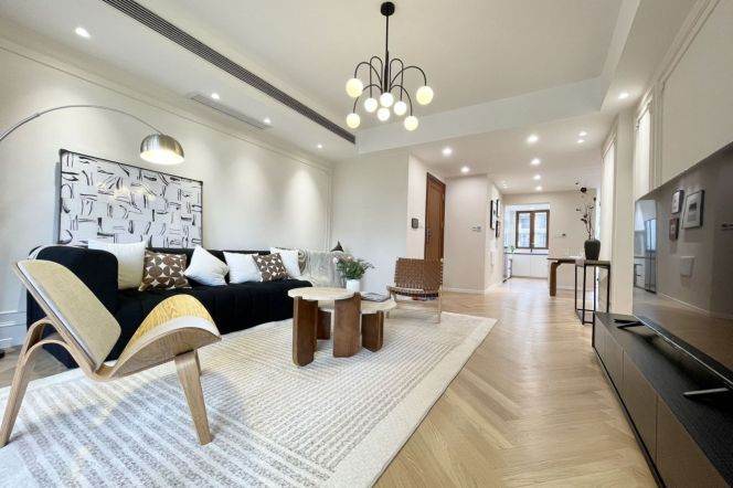 modern brand new 3brs floor heating open balcony in Gubei Phase II 