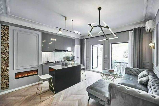 Urumqi/Anfu rd decent large 1br/2lv/1bt apt with terrace; L1/7