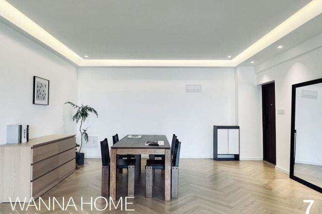 0 Distance Line 7/9 Zhaojiabang/Brand New/Balcony/Bathtub/Walk-in Closet/Large Storages/Cozy3br2bt