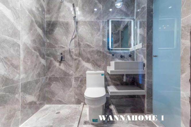 Modern&Bright 1Bdr 1Bath Apt +Nice View+Open Balcony+L10 Shang Hai Library Metro+4F Walk Up