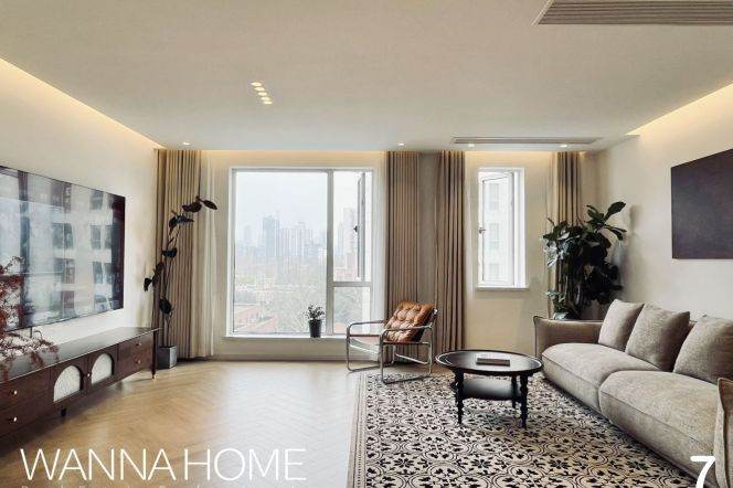 0 Distance Line 7/9 Zhaojiabang/Brand New/Balcony/Bathtub/Walk-in Closet/Large Storages/Cozy3br2bt