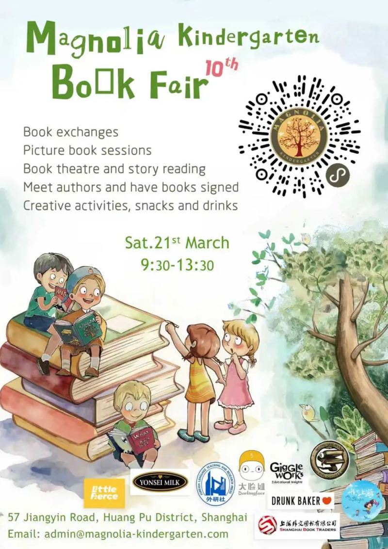 Magnolia Kindergarten’s 10th Annual Book Fair