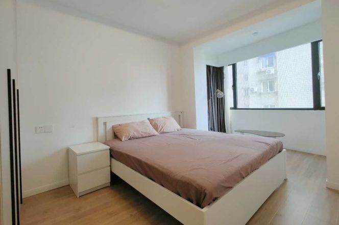 Wuding rd/Wuning rd wall heating 2brs/2lr/1ba apt with balcony; L14
